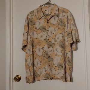 Men's Hawaiian silk shirt
